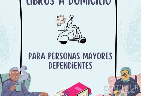 La Biblioteca Municipal de Llerena lleva la lectura a domicilio para mayores dependientes